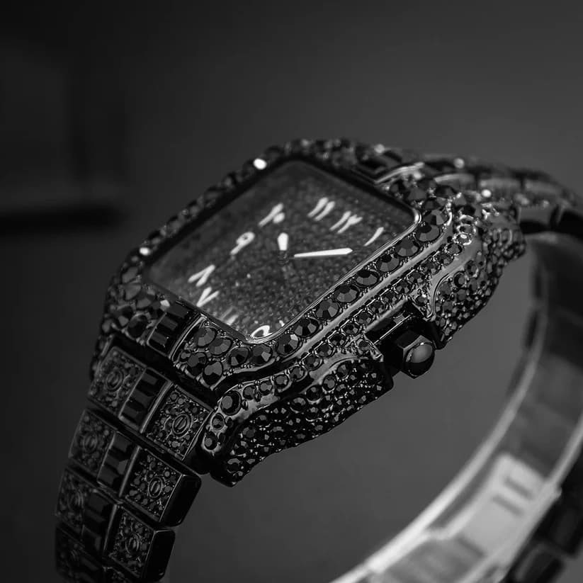 Manschettenknöpfe mit integrierter Uhr von PITANI®️ – Luxus, der begeistert