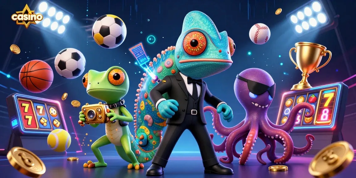 Watch the colorful casino world with vibrant characters and thrilling sports elements come alive.