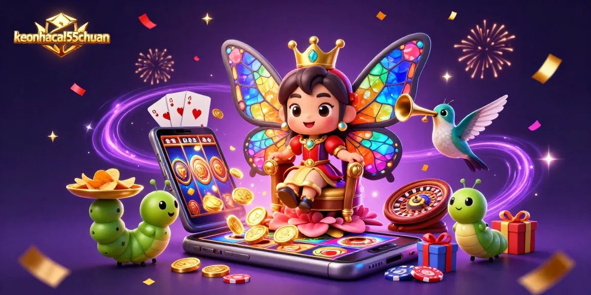 Engage with thrilling action at keonhacai55chuan through captivating casino gameplay featuring vibrant characters and dynamic elements.