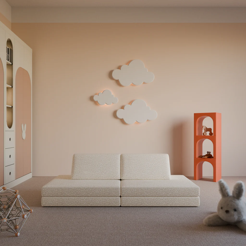 Kinder Spielsofa – Das flexible Mobelstueck fuer fantasievolles Toben